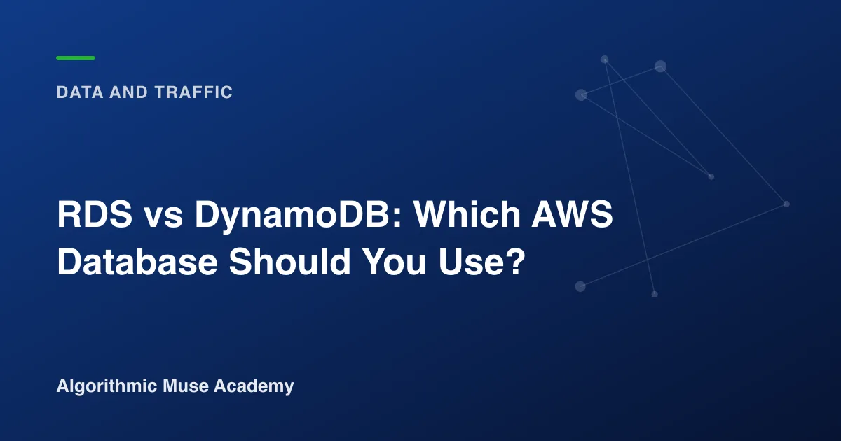 Cover image for the article RDS vs DynamoDB: Which AWS Database Should You Use?